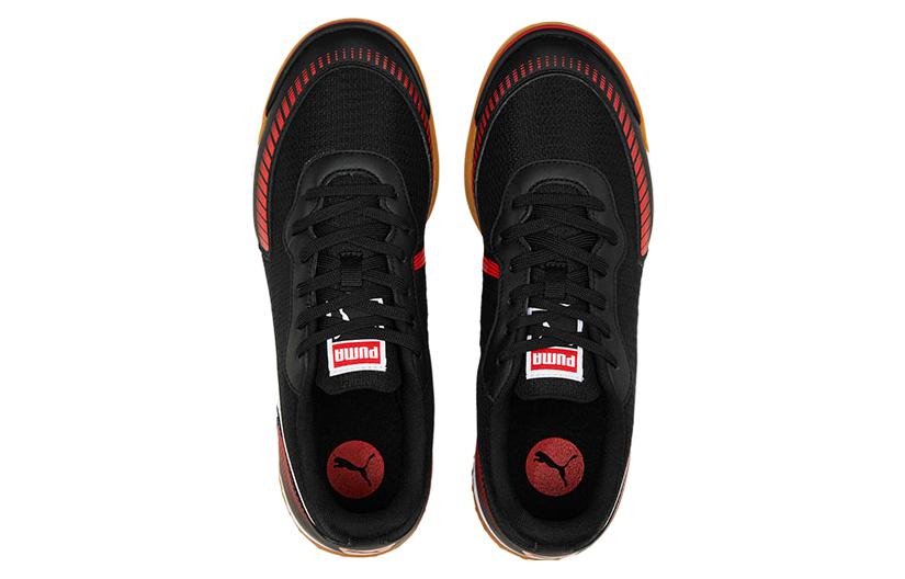 Shop PUMA Pressing III 防滑耐磨 低筒 訓練鞋 男女同款 黑白紅