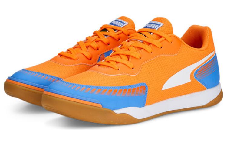 Lookbook PUMA Pressing III 防滑耐磨 低筒 訓練鞋 男女同款 橙藍白