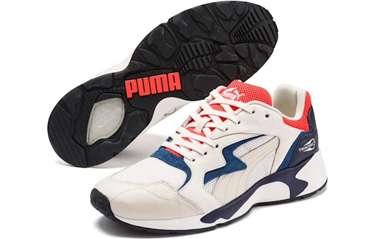 Lookbook Puma Prevail Kasut Klasik Putih/Biru 370871-07