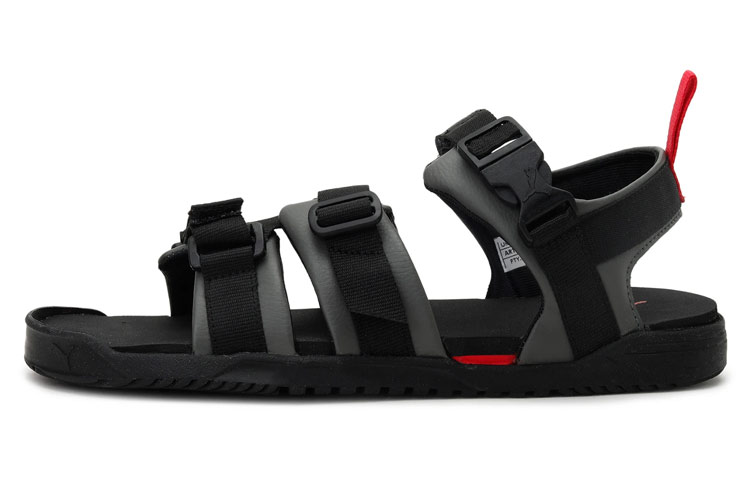 Puma Prime X IDP Sandal 'Black Grey Red' 339913-02