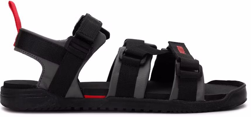 Puma Prime X IDP Sandalen ''Zwart Grijs Rood'' 339913-02 Order Puma Prime X IDP Sandalen ''Zwart Grijs Rood'' 339913-02