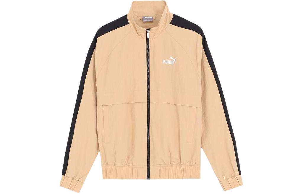 Puma Printed Casual Woven Jacket Khaki 677672-84