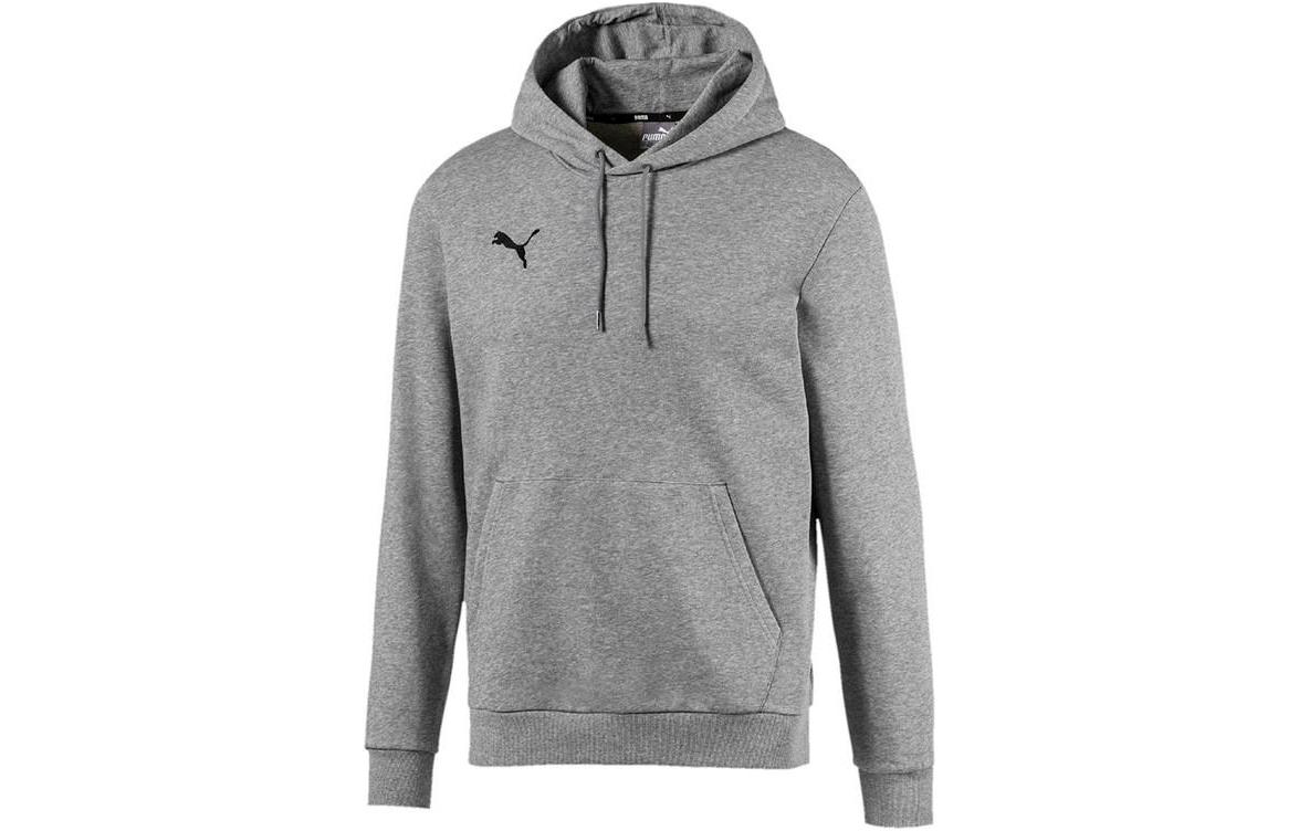 Puma Printed Pullover Hoodie - Gray 656988-33