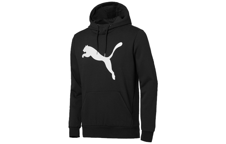 Puma Printed Pullover Hoodie Black 593074-01