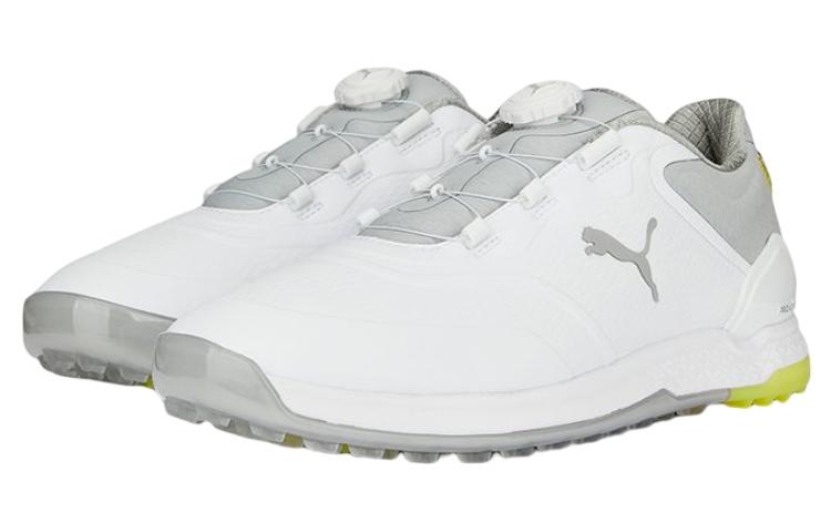 Lookbook Puma ProAdapt Alphacat 2.0 'White Grey Yellow' 377526-01