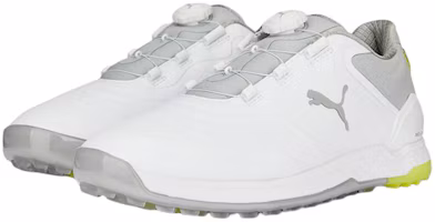 Lookbook PUMA Proadapt Alphacat 防滑耐磨 低筒 高爾夫球鞋 男款 白灰黃