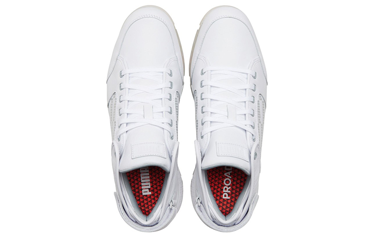 Shop Puma ProAdapt Delta Mid 'White High Rise Grey' 376498-01
