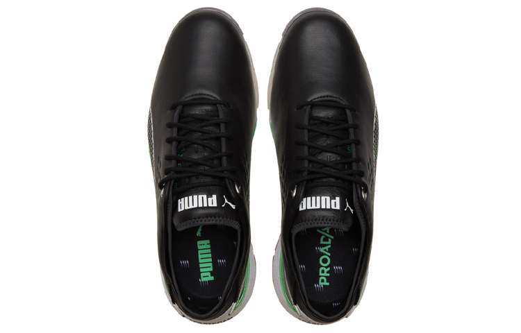 Shop Puma Proadapt Golf Shoes 'Black White Green' 194707-01