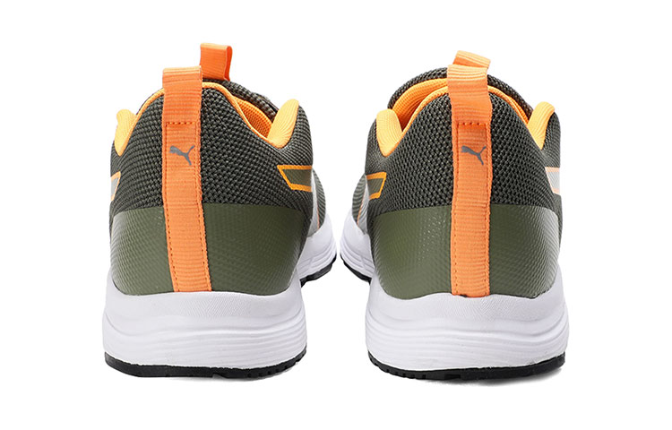 Shop Puma Progression Pro IDP Lage Sneakers Grijs/Groen/Wit 370792-03