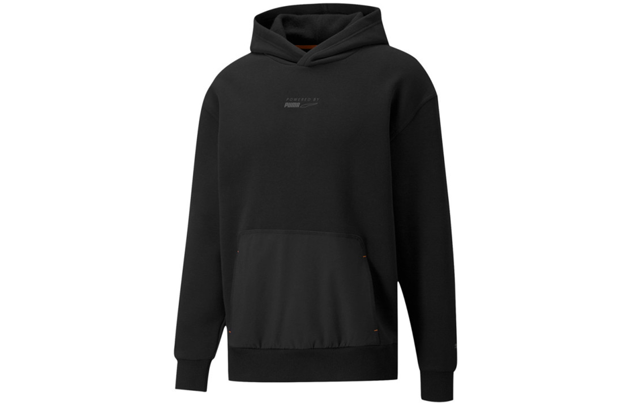 Puma Protect Black Printed Knit Pullover Hoodie 534403-01
