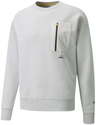 Puma 男款淺灰色連帽運動長袖衛衣 534404-09 Buy Puma 男款淺灰色連帽運動長袖衛衣 534404-09