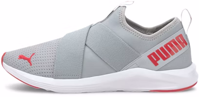 (Women) Puma Prowl Slip On Low Top Running Shoes 'Grey Pink' 193078-02 (Women) Puma Prowl Slip On Low Top Running Shoes 'Grey Pink' 193078-02