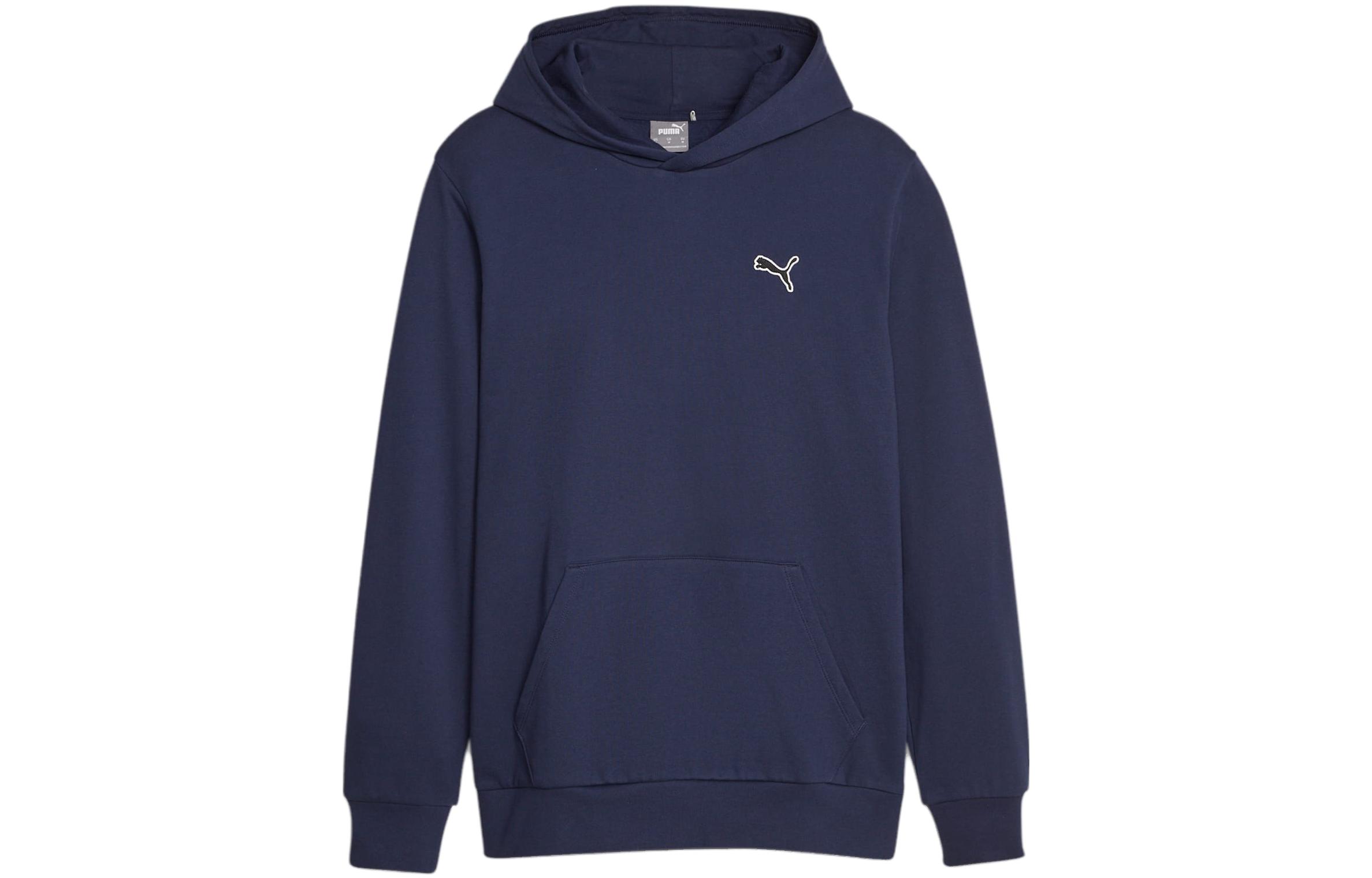 Puma PSV Eindhoven Navy Blue Hoodie - Casual, Solid Color, Long Sleeve 676814-06