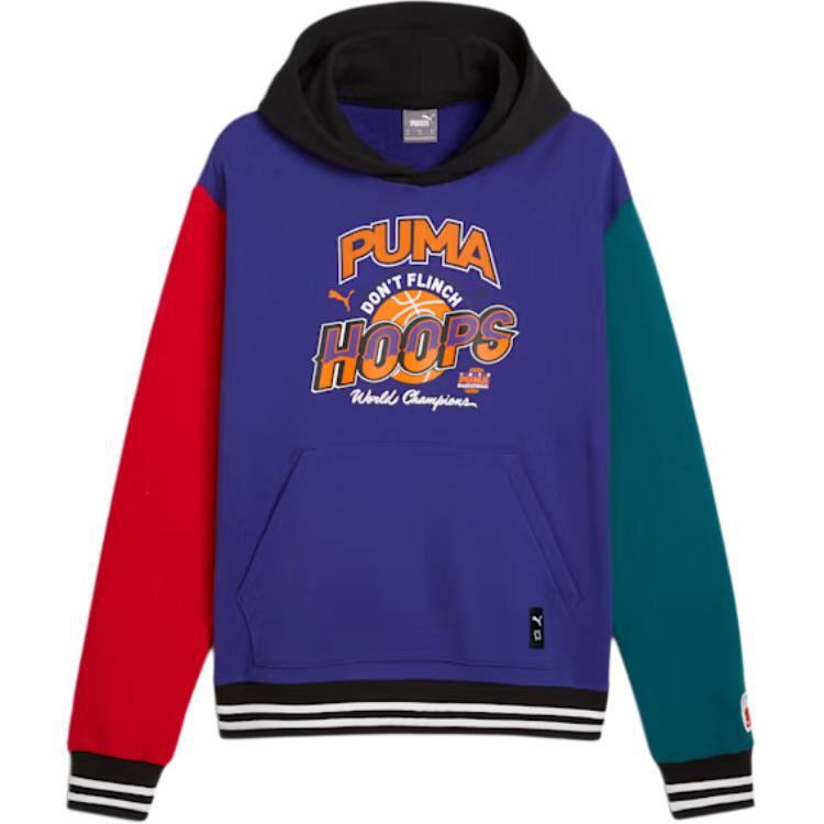Puma Pullover Hoodie Casual Long-Sleeve Sweatshirt Multicolor 627216-01