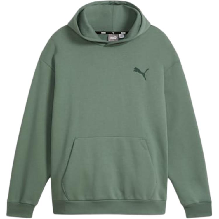 Puma Pullover Hoodie Eucalyptus Green - Comfort & Minimalist Style 674079-44