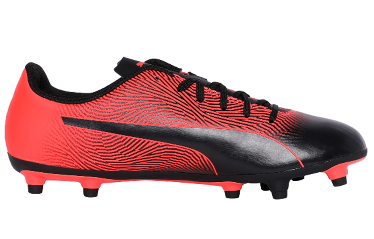 Order Puma Spirit II FG Chaussures de Football Noir Rouge ''Black Red'' 105521-02