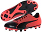 Lookbook Puma Spirit II FG Chaussures de Football Noir Rouge ''Black Red'' 105521-02