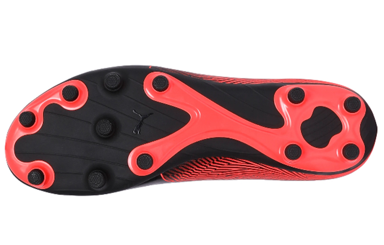Details for Puma Spirit II FG Chaussures de Football Noir Rouge ''Black Red'' 105521-02