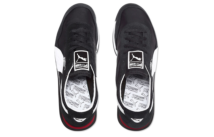 Shop Puma Pure Jogger Noir/ Blanc 363780-04