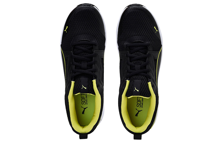 Shop 푸마 퓨어 조거 프로폼 IMEVA 블랙/옐로 스니커즈 369782-09