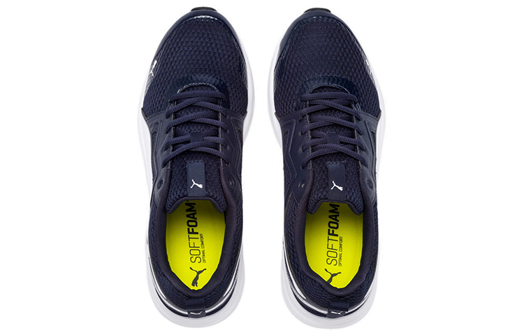 Lookbook 푸마 퓨어 조거 프로폼 IMEVA 블루/화이트 스니커즈 369782-03