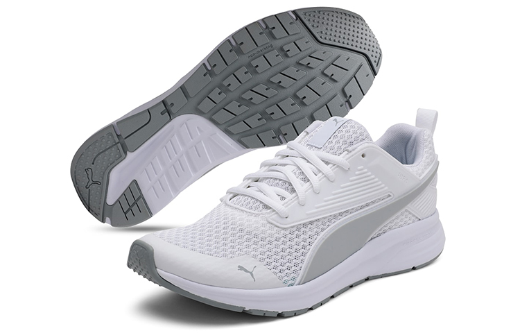 Lookbook Chaussures Puma Pure Jogger Blanches 370545-02