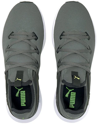 PUMA Pure XT 減震 低筒 跑鞋 男款 綠 Lookbook PUMA Pure XT 減震 低筒 跑鞋 男款 綠