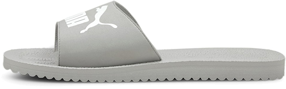 彪马 Purecat 簡約舒適平跟一字型運動拖鞋 灰 Buy 彪马 Purecat 簡約舒適平跟一字型運動拖鞋 灰