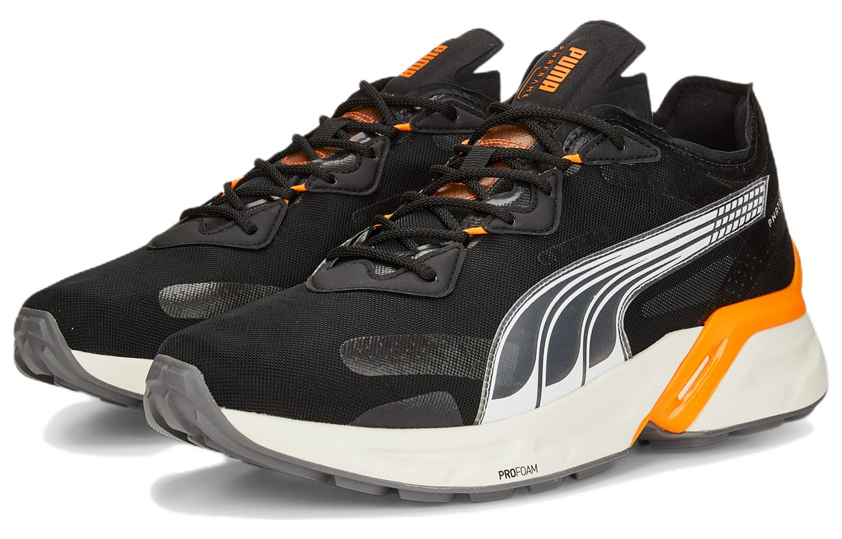 Shop Puma Pwrframe Aerogram Blaze 'Hitam Oranye Cerah' 387038-02
