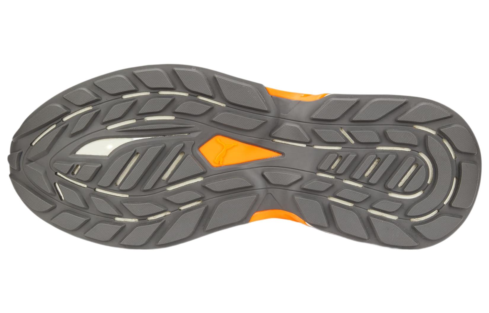 Sizing Puma Pwrframe Aerogram Blaze 'Hitam Oranye Cerah' 387038-02