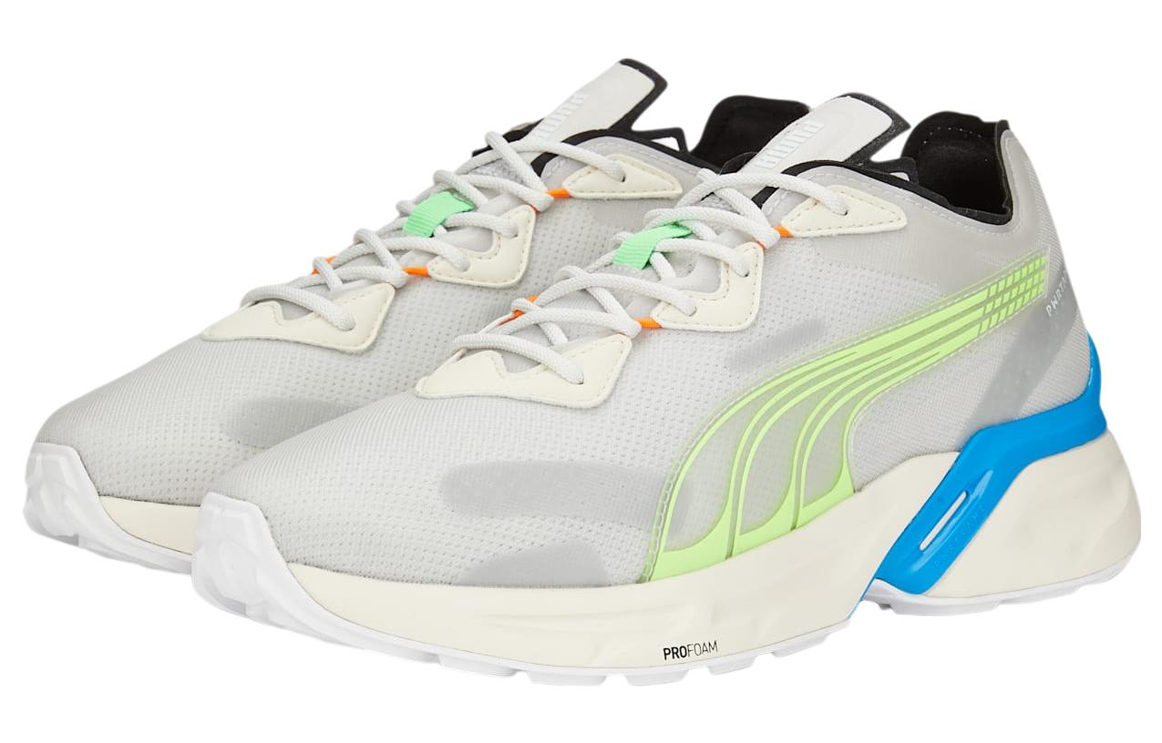 Lookbook Puma Pwrframe Aerogram Blaze 'Putih Hijau Biru' 387038-03
