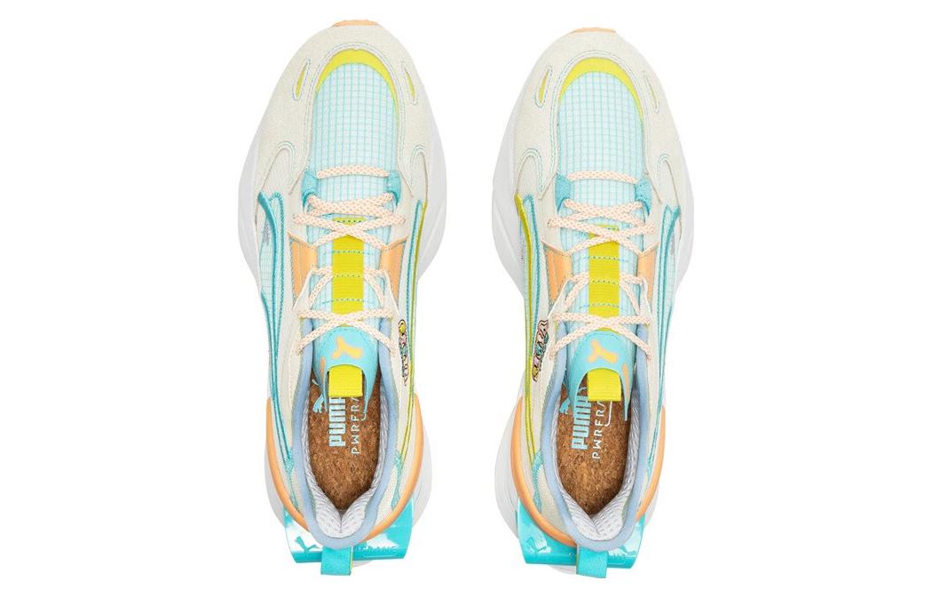 Shop Puma Pwrframe Low 'Orange Pink' Wanita Pria Sneakers 390036-02