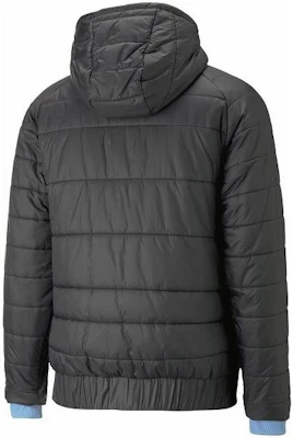 Puma 黑色菱格紋雙面連帽外套 休閒保暖外衣 769463-10 Lookbook Puma 黑色菱格紋雙面連帽外套 休閒保暖外衣 769463-10