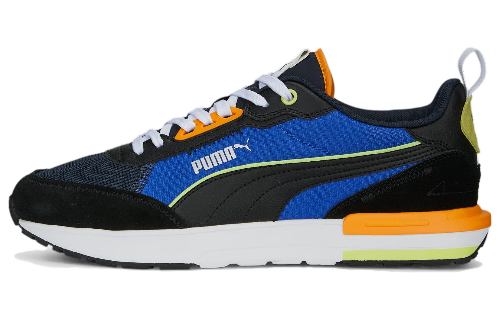 Puma R22 'Black Blue Orange' 383462-19
