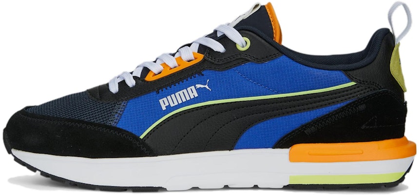 Puma R22 'Hitam Biru Oren' 383462-19 Buy Puma R22 'Hitam Biru Oren' 383462-19