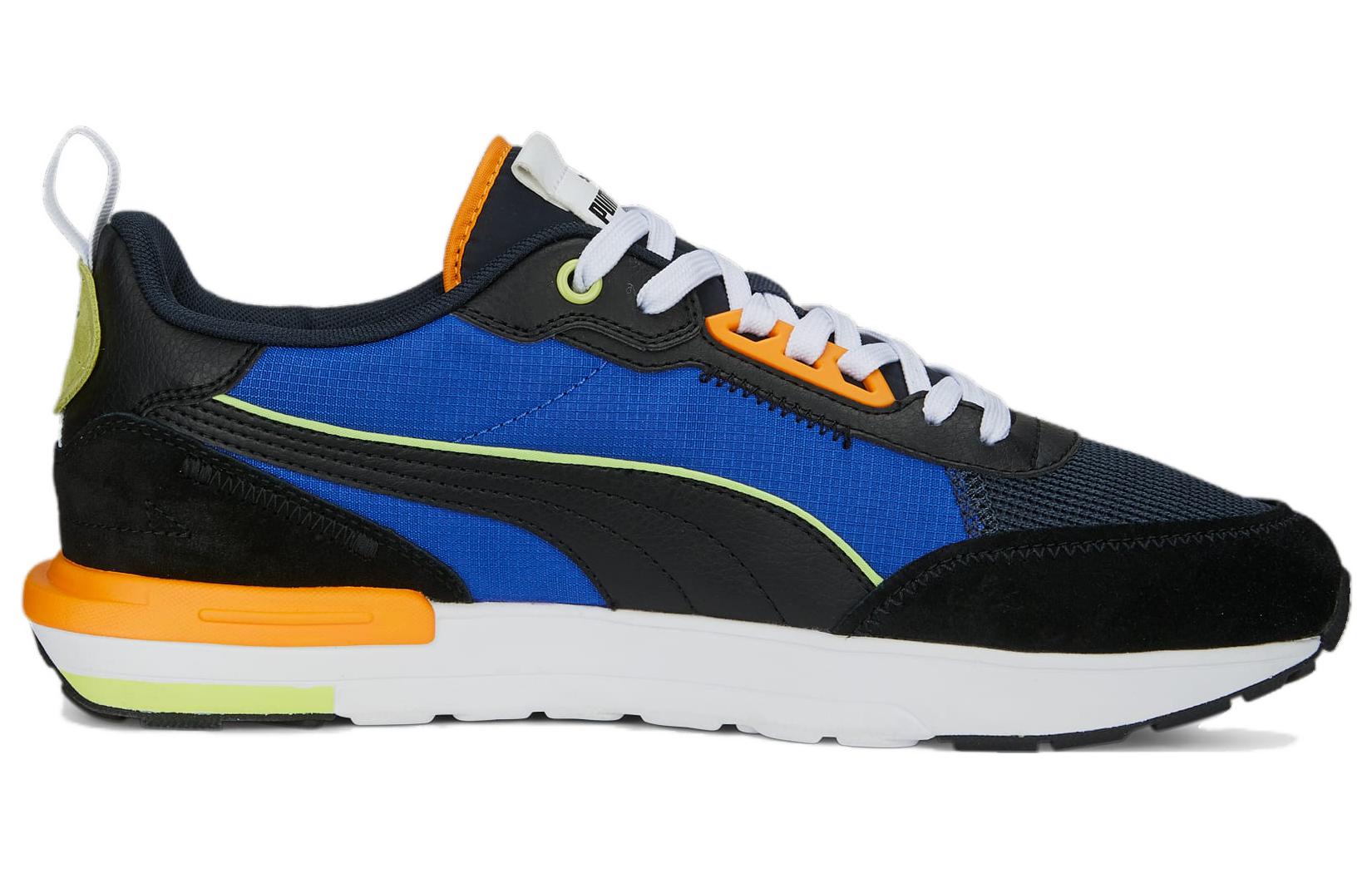 Order Puma R22 ''Schwarz Blau Orange'' 383462-19
