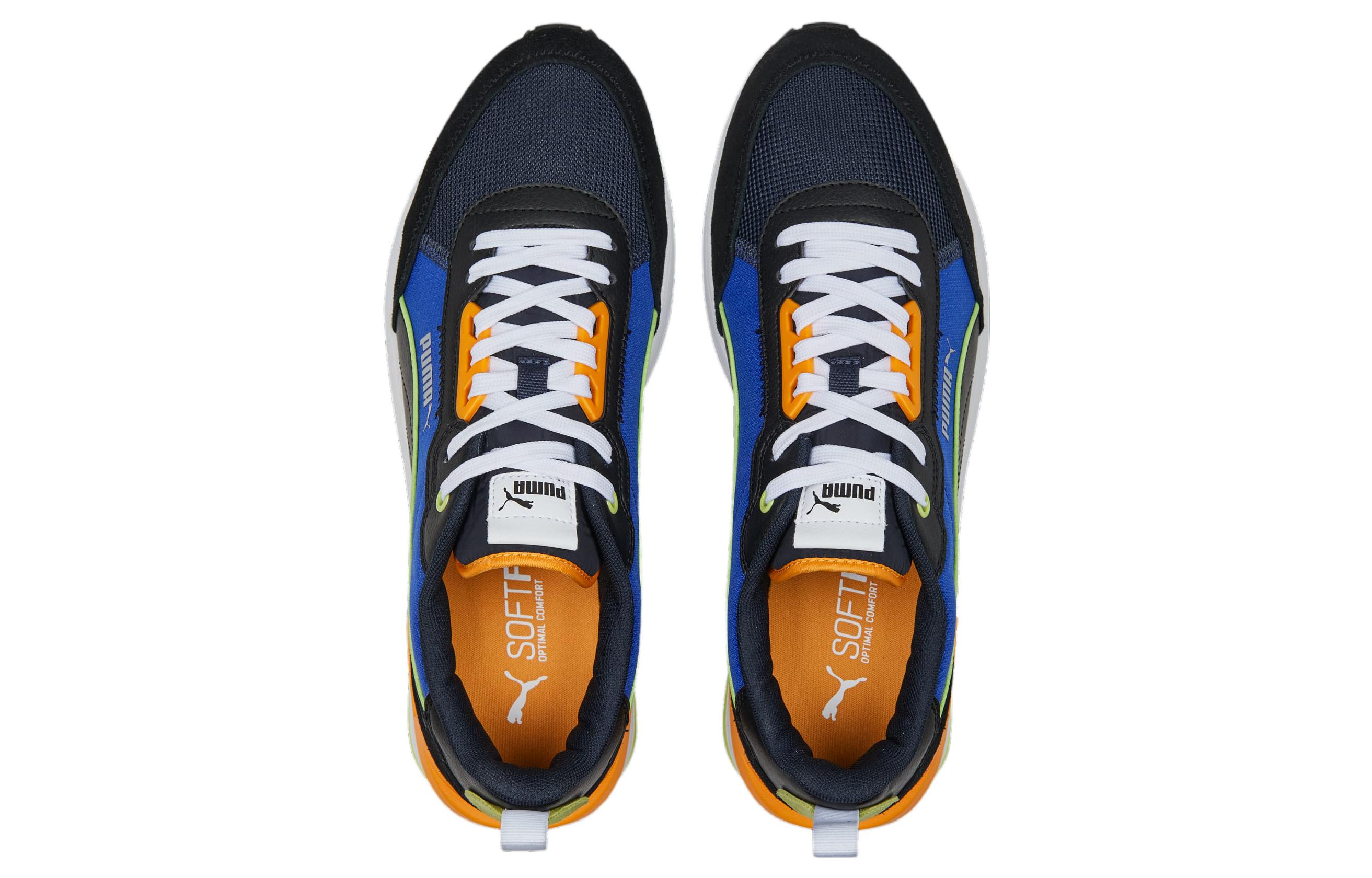 Shop Puma R22 ''Schwarz Blau Orange'' 383462-19