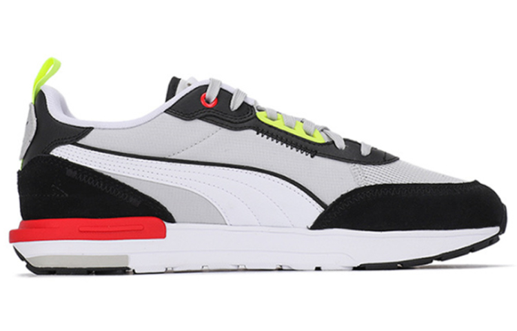 Order Puma R22 'Abu Abu Violet Merah Berisiko Tinggi' 383462-03