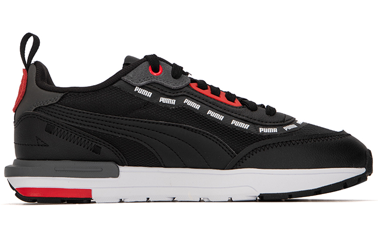 Order 彪马R22“标志 - 黑色高危红” 383835-02