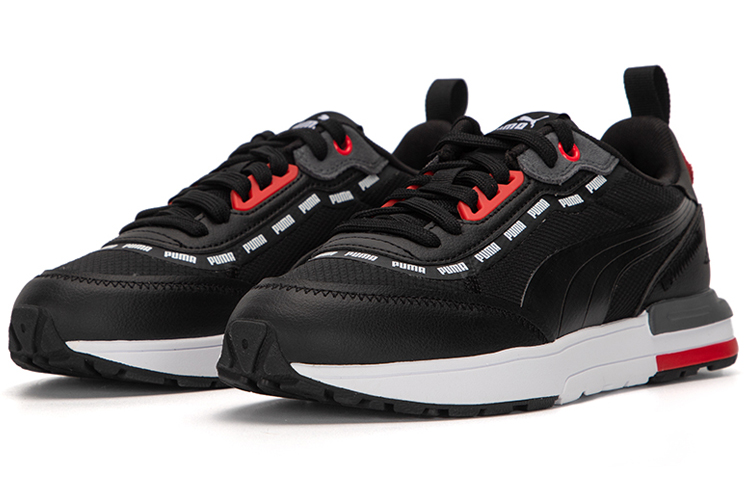 Lookbook 彪马R22“标志 - 黑色高危红” 383835-02