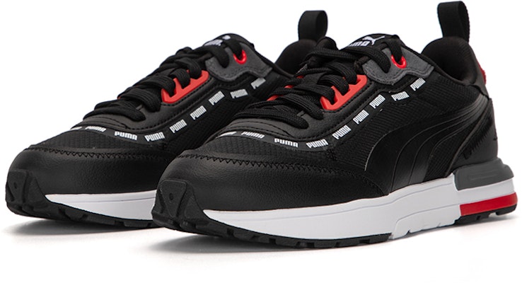 Puma R22 'Signature - Hitam Merah Terang Berisiko Tinggi' 383835-02 Lookbook Puma R22 'Signature - Hitam Merah Terang Berisiko Tinggi' 383835-02