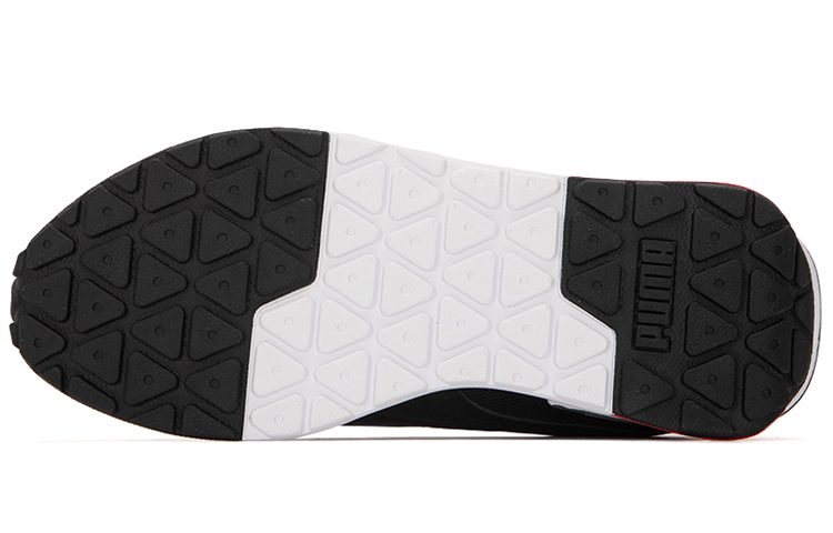 Details for 彪马R22“标志 - 黑色高危红” 383835-02