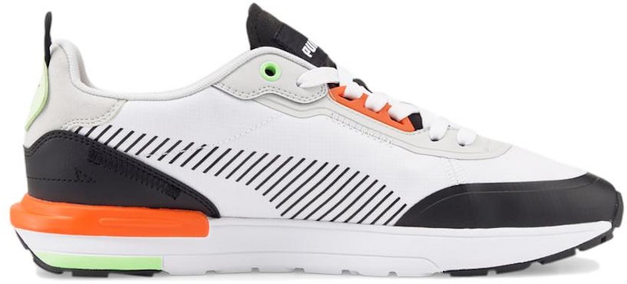 Puma R22 Rendah Putih Hitam Jingga 383057-04 Order Puma R22 Rendah Putih Hitam Jingga 383057-04