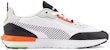 Puma R22 Rendah Putih Hitam Jingga 383057-04