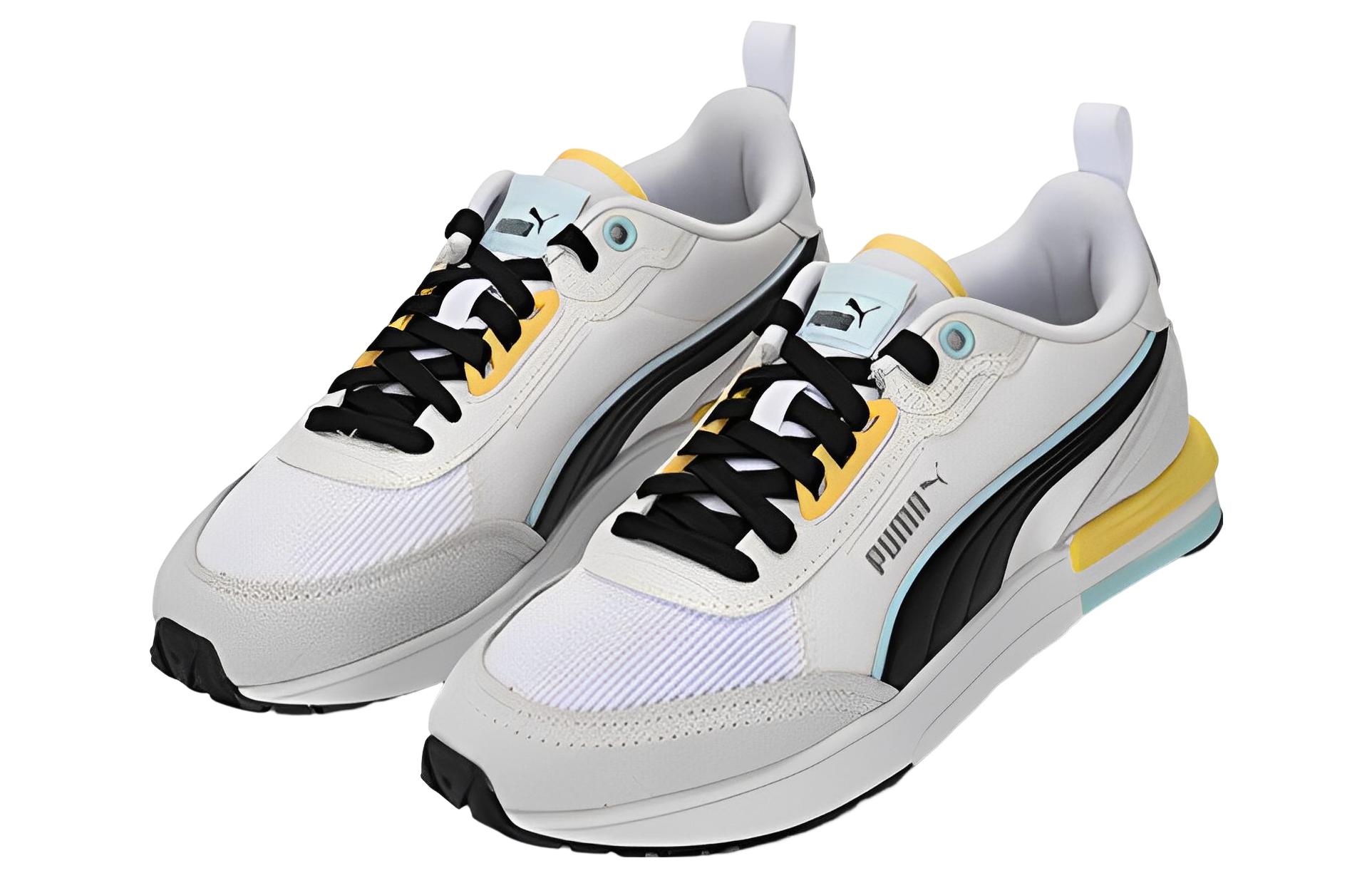 Lookbook Puma R22 'Putih Hitam Abu-abu Vaporous' 383462-17