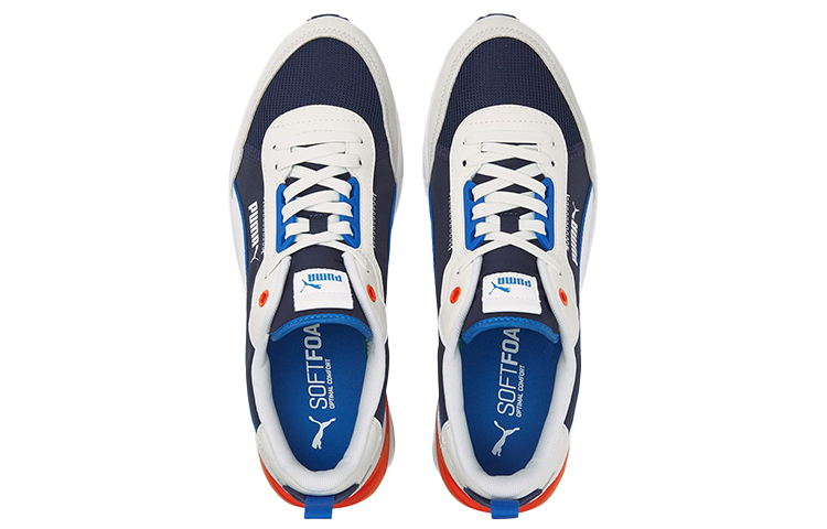 Lookbook Puma R22 ''Weiß Blau Grau'' Sneakers 383462-05