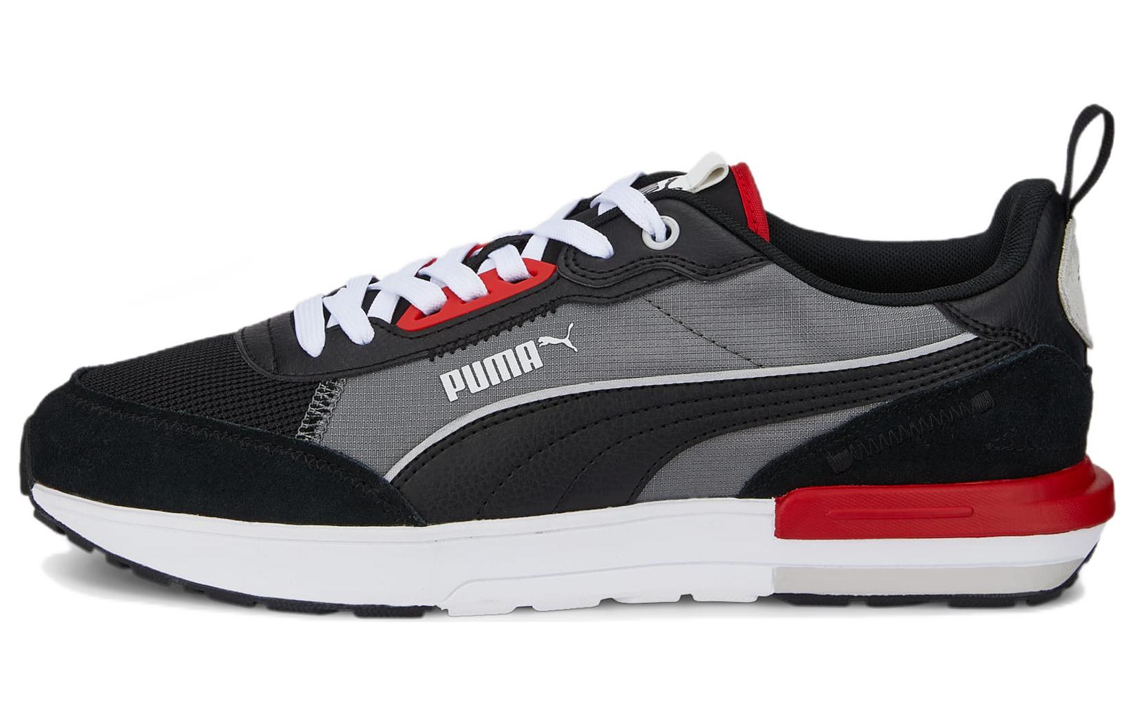 Puma R22 Low 'Black Red' 383462-16
