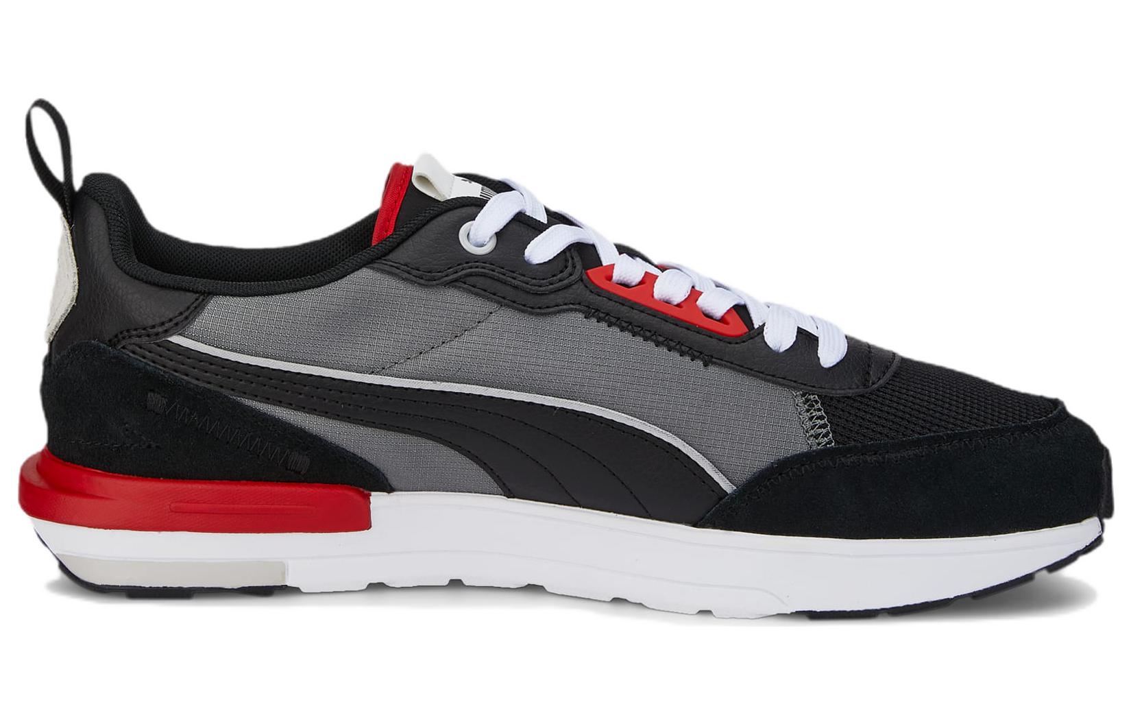 Order Puma R22 Low ''Zwart Rood'' 383462-16
