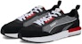 Puma R22 Rendah 'Hitam Merah' 383462-16
