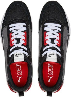 Puma R22 Rendah 'Hitam Merah' 383462-16 Shop Puma R22 Rendah 'Hitam Merah' 383462-16
